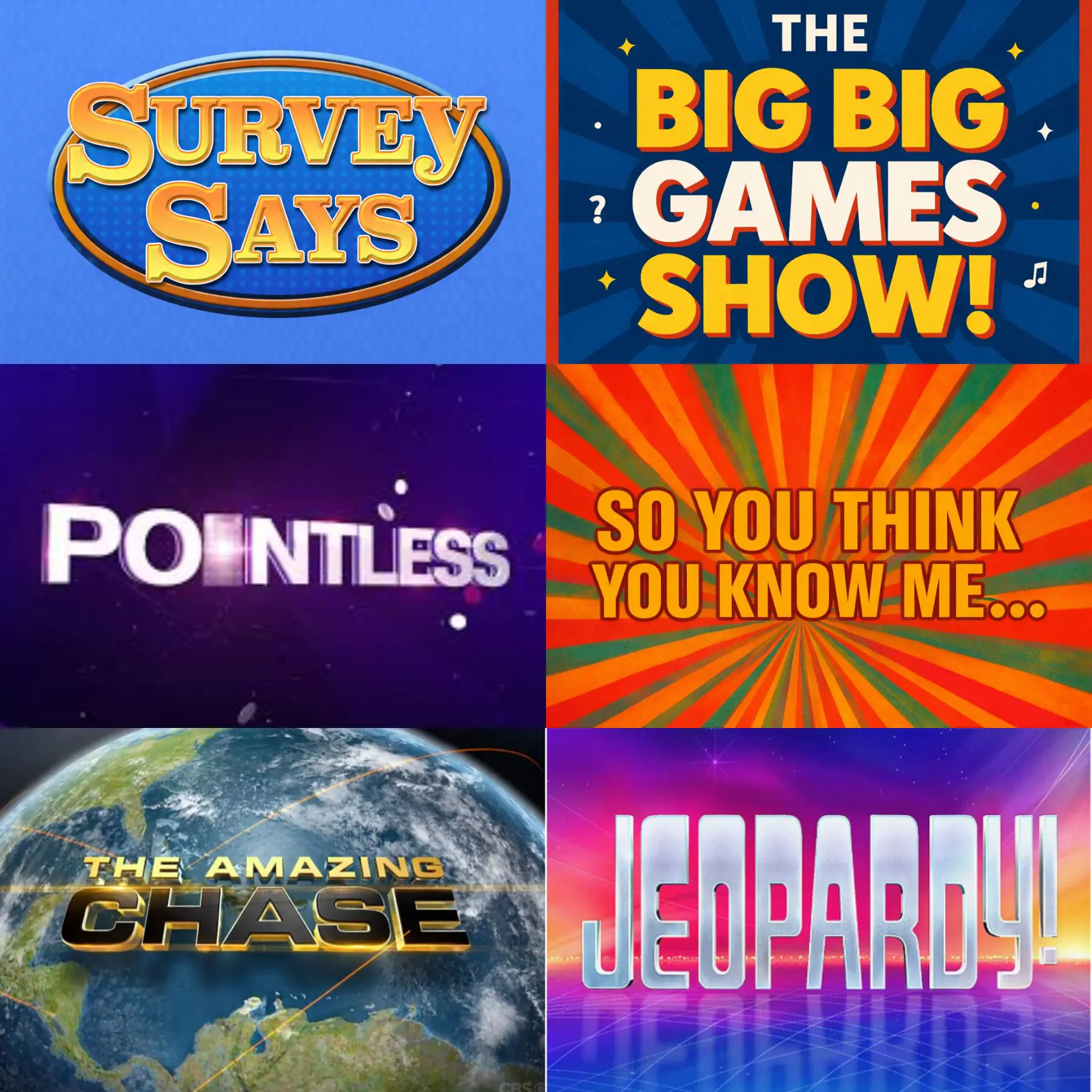 Game Show Logos - square