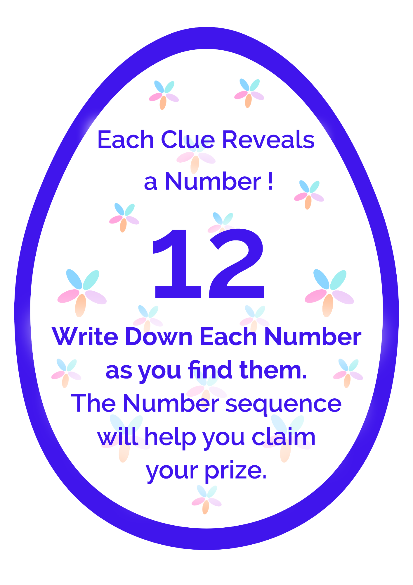 Number Egg Prize-N12
