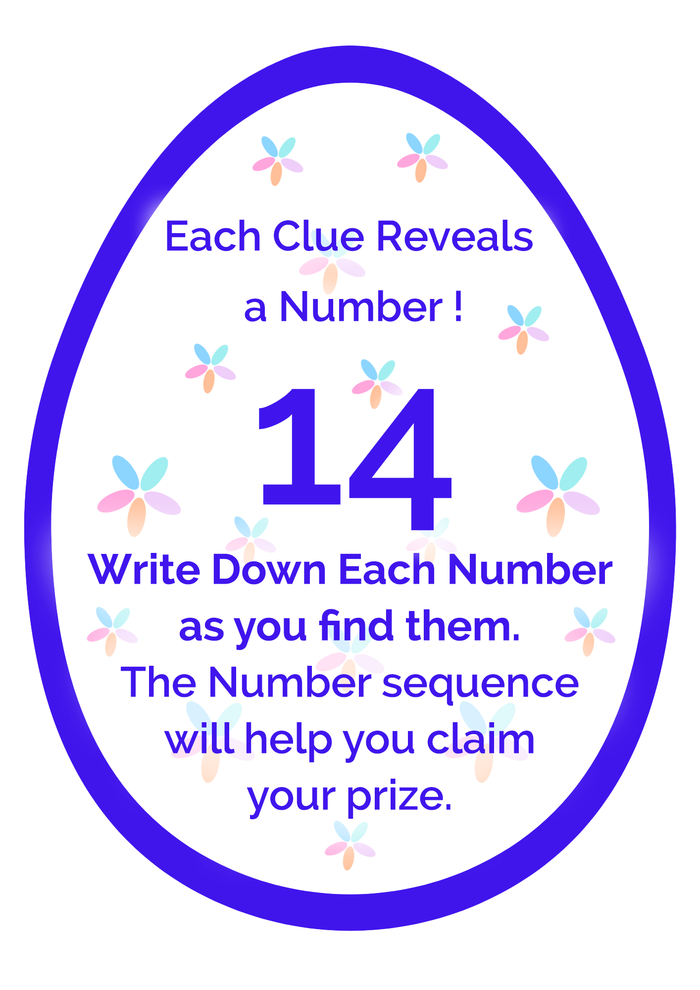 Number Egg Prize-N14