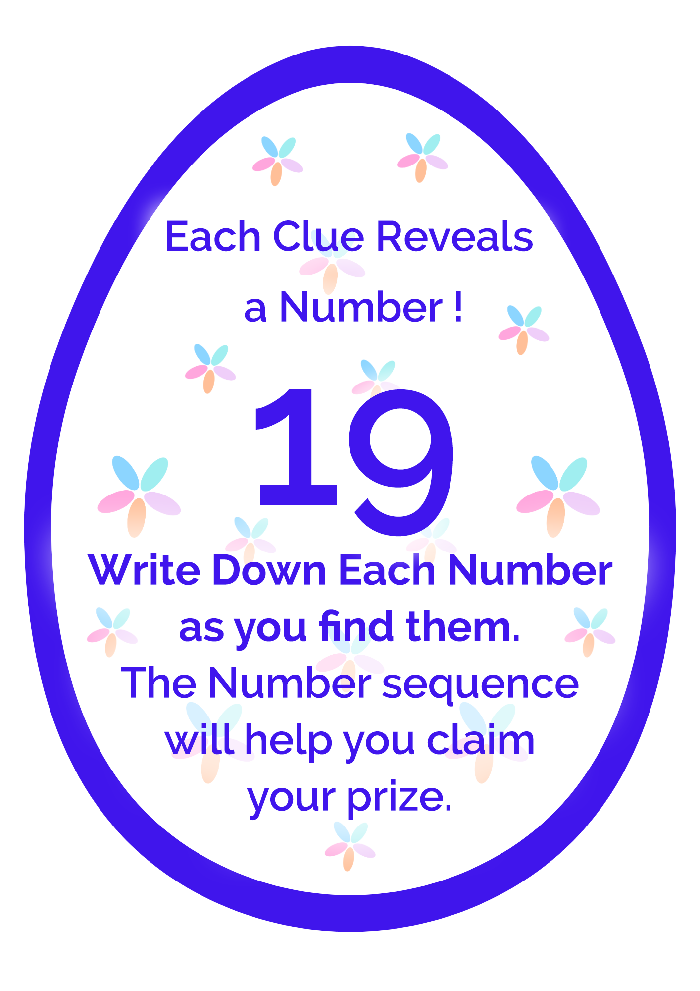 Number Egg Prize-N19