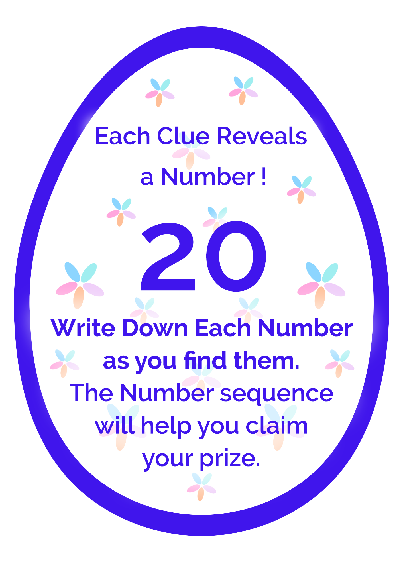 Number Egg Prize-N20