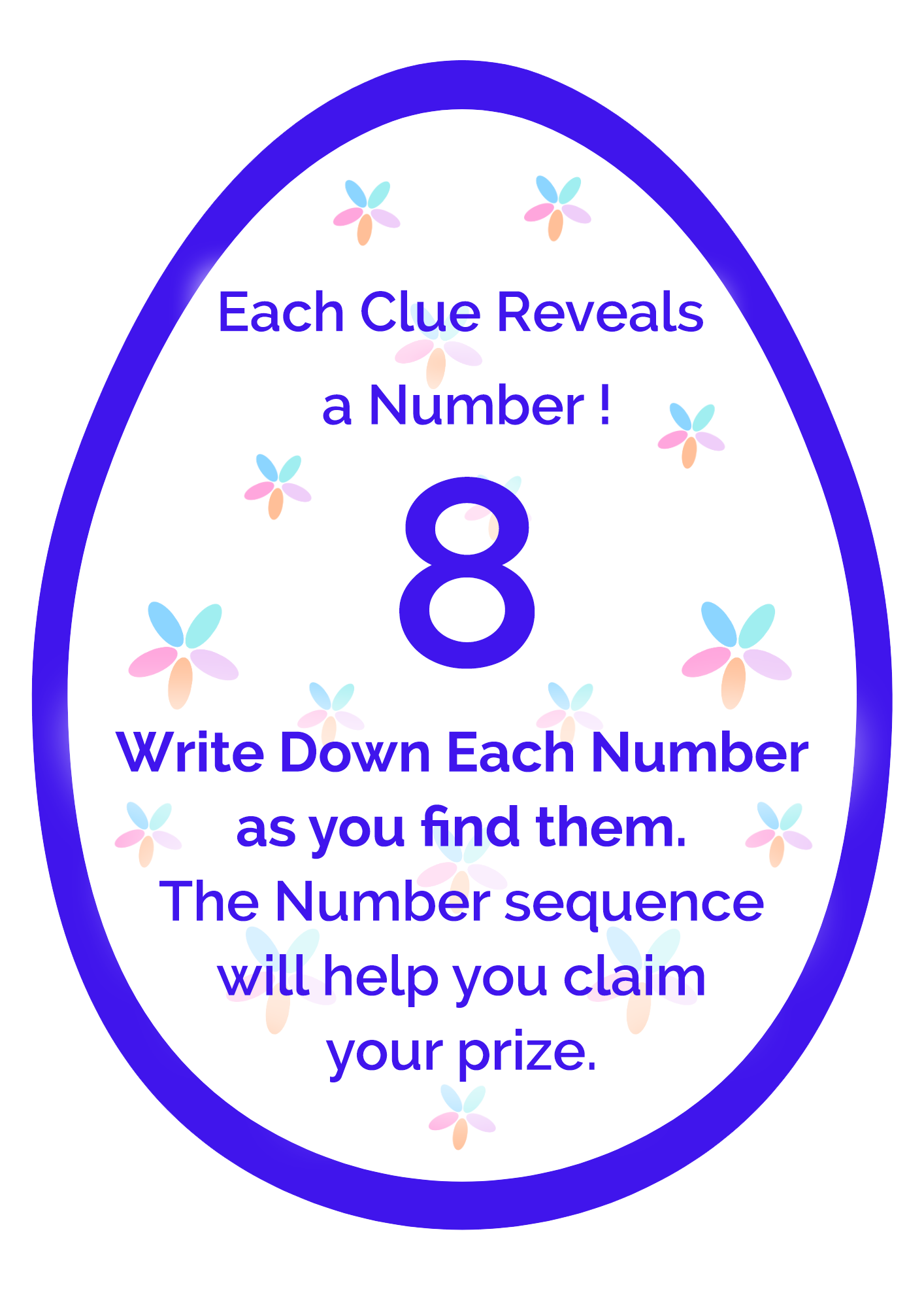 Number Egg Prize-N8